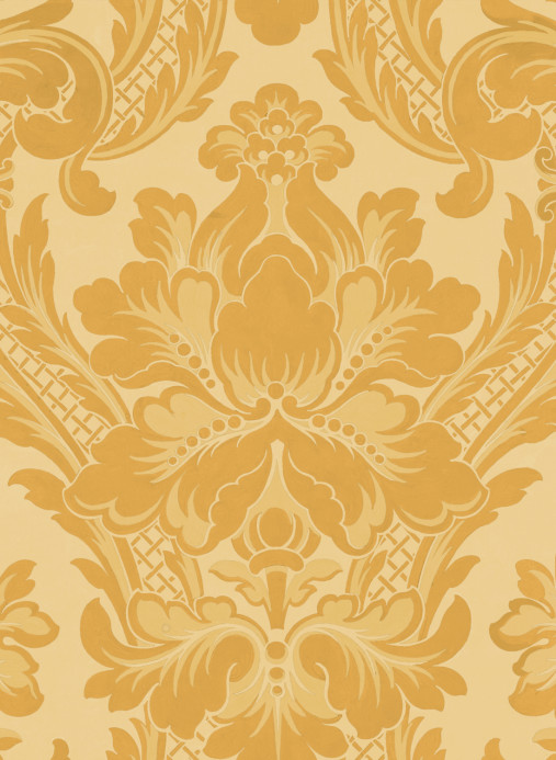 Coordonné Wallpaper Venetian Damask - Mustard