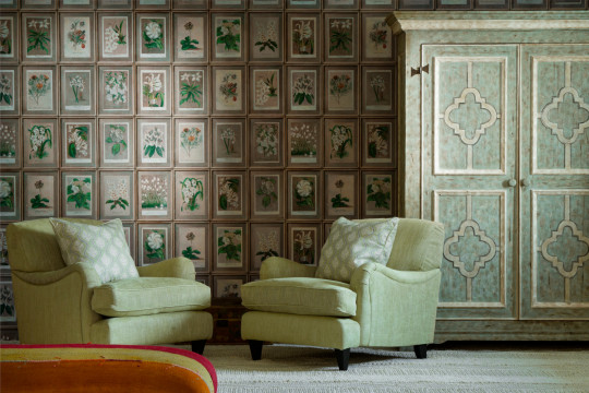 Andrew Martin Tapete Floral - Curafl