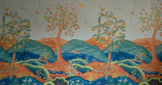 Andrew Martin Papier peint panoramique Rufus - Mist