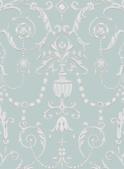 Tapete Regalia von Cole & Son - Duck Egg