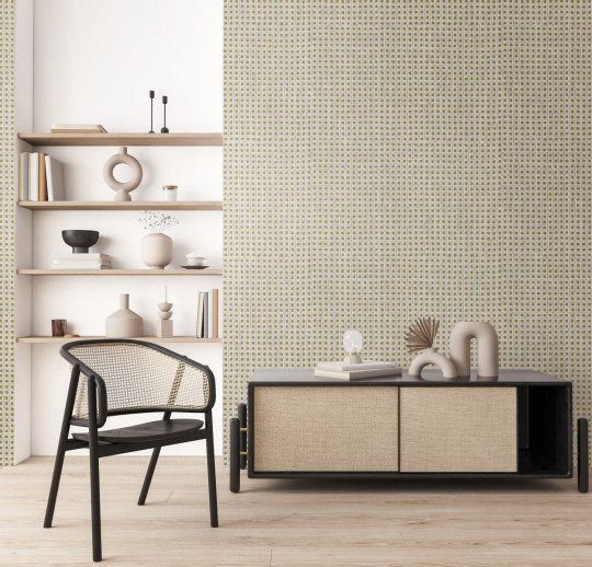 Coordonne Papier peint Raffias+1 - 9800006