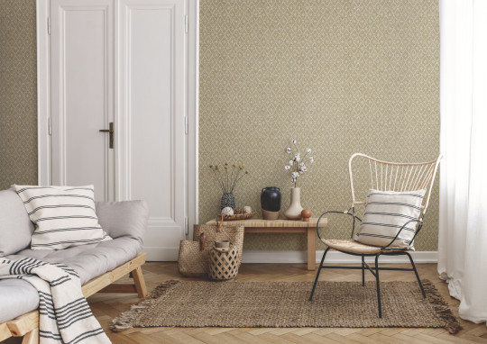 Coordonne Papier peint Raffias+5 - 9800036