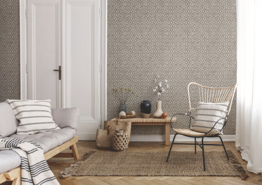 Coordonne Papier peint Raffias+5 - 9800037