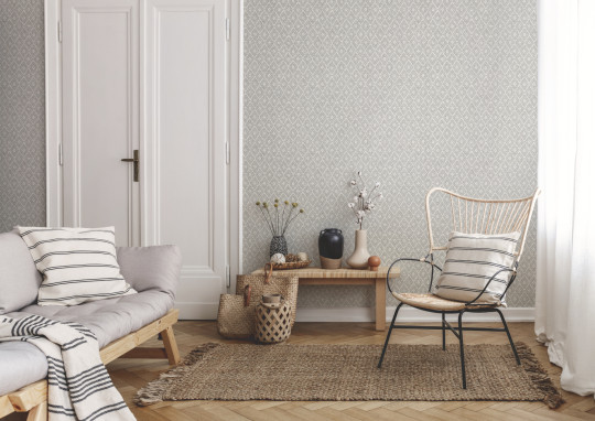 Coordonne Papier peint Raffias+5 - 9800039