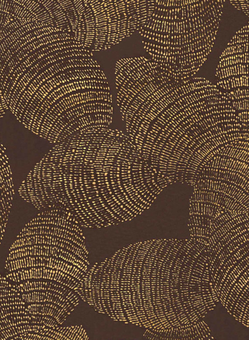 Coordonne Wallpaper Rif Relief - Coffee