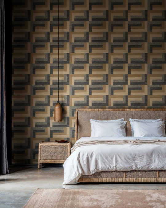 Coordonne Wallpaper Henna Art - Ultramarine