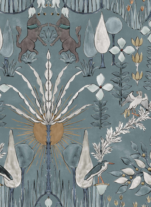 Coordonne Wallpaper Oasis Villa - Sky