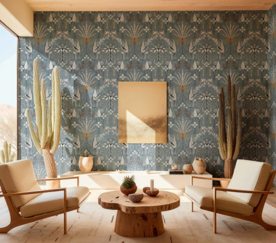 Coordonne Wallpaper Oasis Villa - Sky