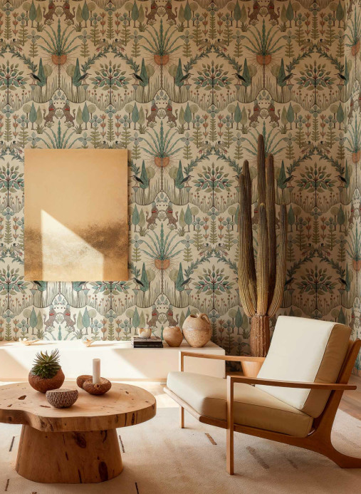 Coordonne Papier peint Oasis Villa