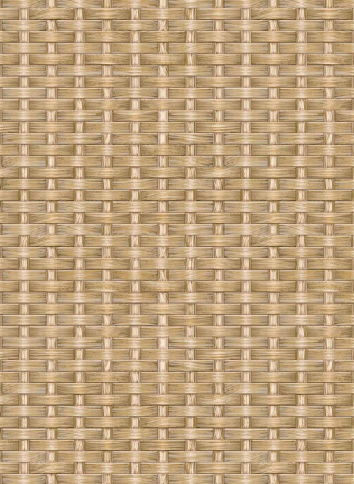 Coordonne Carta da parati Kuba Raffia - Sand