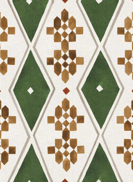 Coordonne Carta da parati Beldi Rugs - Leaves