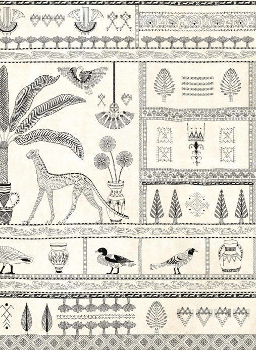 Coordonne Papier peint panoramique Asni Valley - Cotton