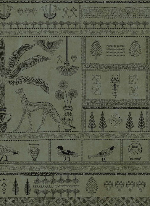 Coordonne Mural Asni Valley Bamboo - Leaves