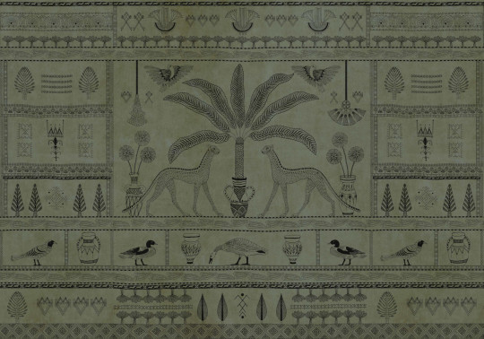 Coordonne Mural Asni Valley Bamboo - Leaves