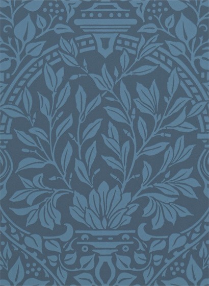 Tapete Garden Craft von Morris & Co. - Ink