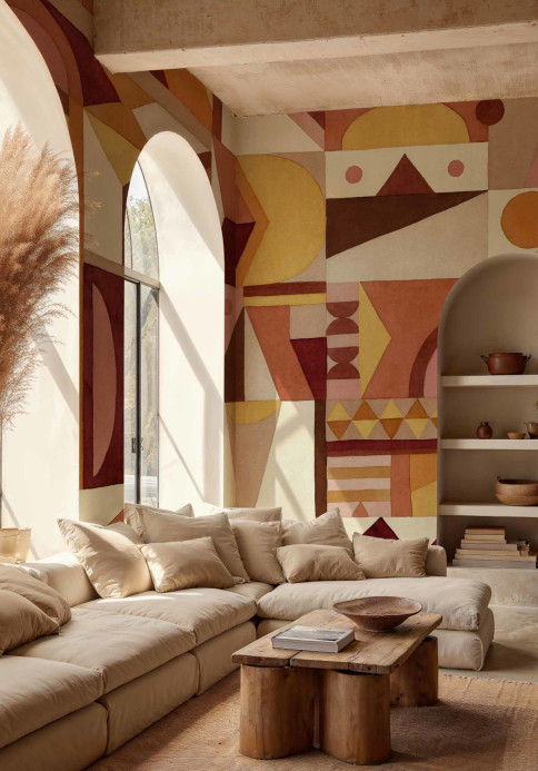 Coordonne Mural Amasigh Pottery - Rose