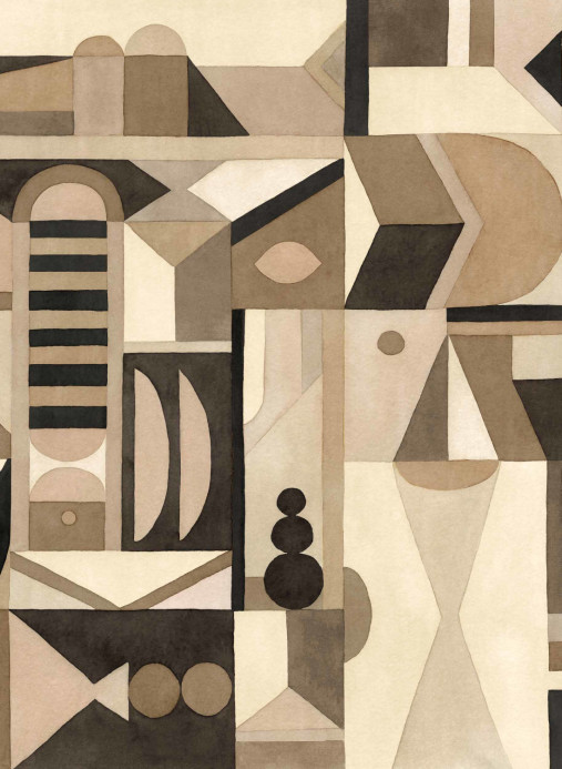 Coordonne Mural Amasigh Pottery Bamboo - Sand