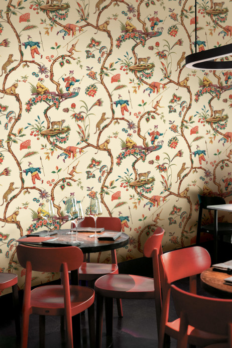 Jannelli & Volpi Wallpaper Chinoise Exotique
