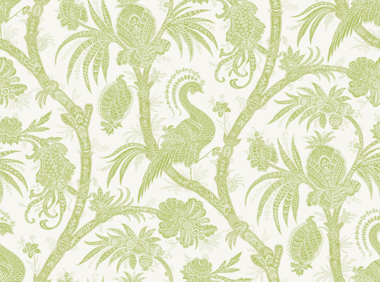 Jannelli & Volpi Tapete Balinese Peacock - 26042