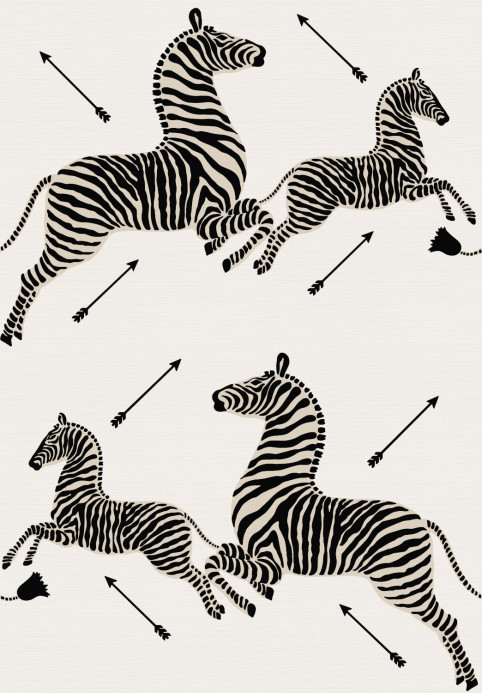 Jannelli & Volpi Tapete Zebras Grasscloth - 26006