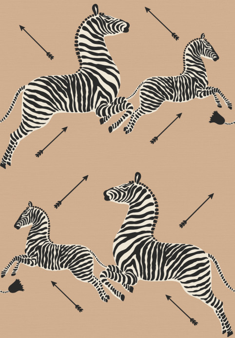 Jannelli & Volpi Tapete Zebras Grasscloth - 26007