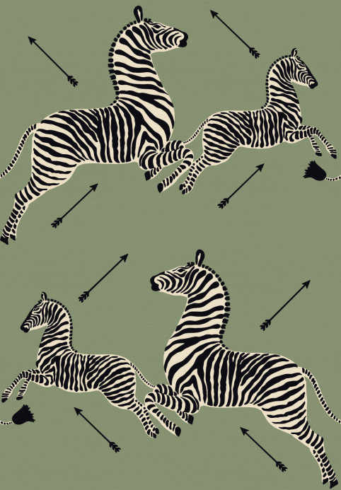 Jannelli & Volpi Tapete Zebras Grasscloth - 26008