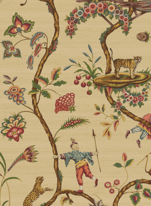 Jannelli & Volpi Tapete Chinoise Exotique Silk - 26028