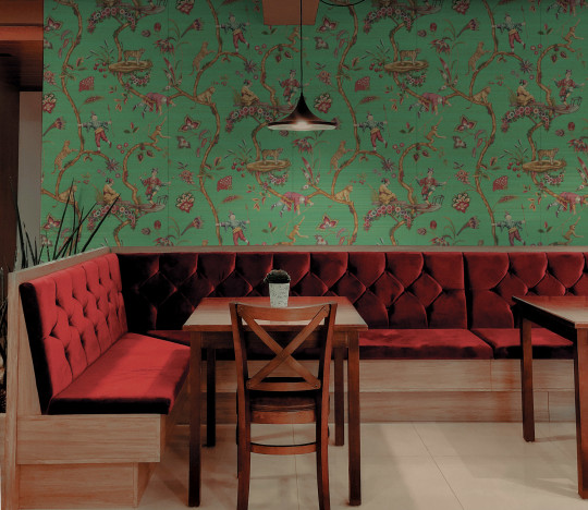 Jannelli & Volpi Wallpaper Chinoise Exotique Silk