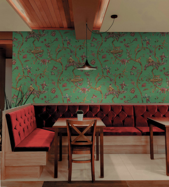 Jannelli & Volpi Wallpaper Chinoise Exotique Silk
