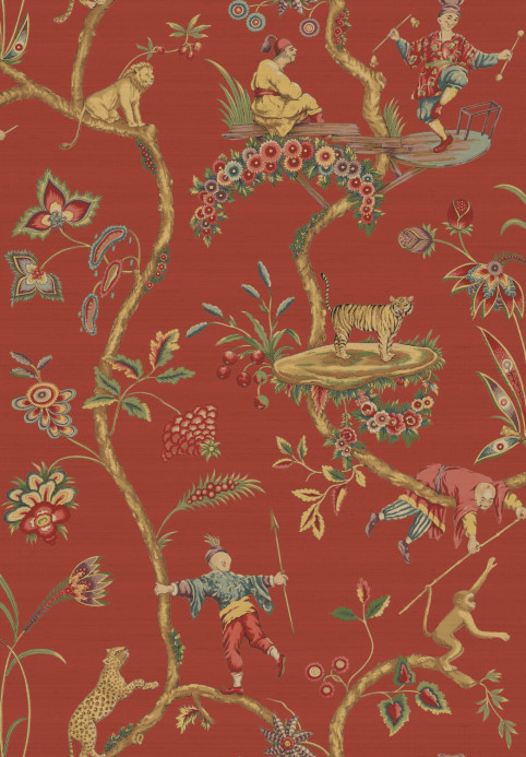 Jannelli & Volpi Tapete Chinoise Exotique Silk - 26030