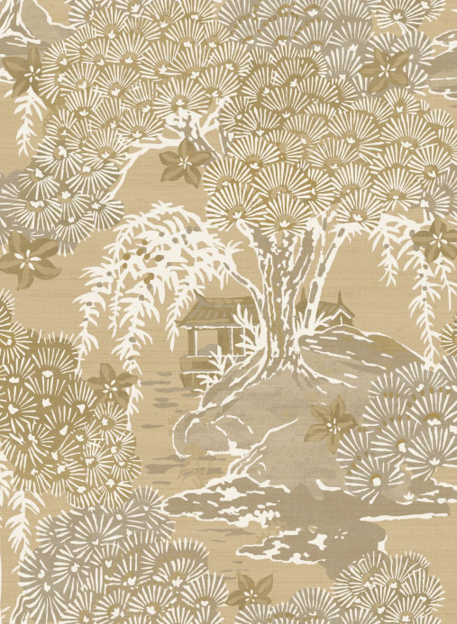 Jannelli & Volpi Papier peint Sea of Trees Silk