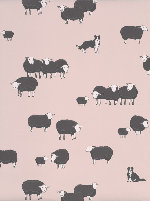 Little Greene Tapete Nip & Lassie - Confetti