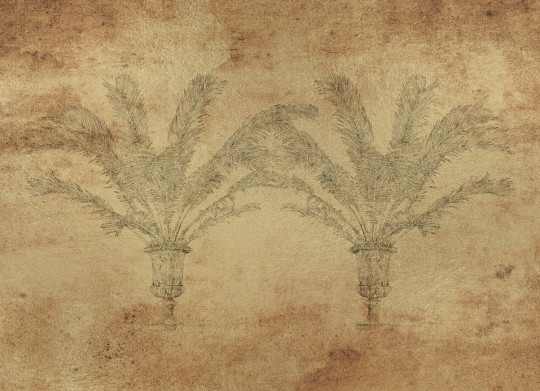 Coordonné Mural Palma - Gold