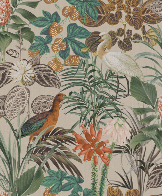 Omexco Carta da parati The Wading Birds - BOP502