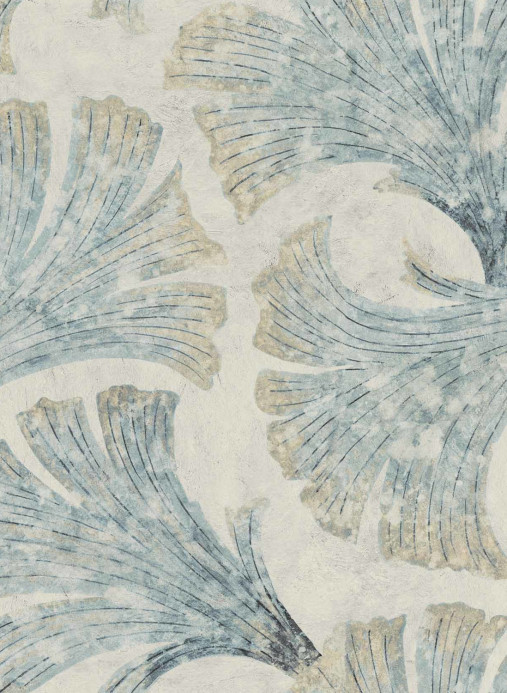 Coordonne Carta da parati Papyrus - Aqua