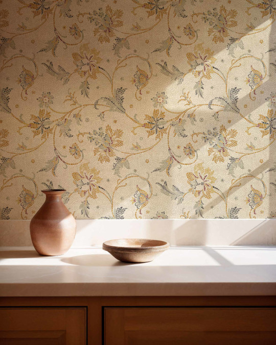 Coordonne Carta da parati Mosaicum - Curry