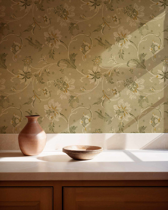 Coordonne Papier peint Mosaicum - Matcha