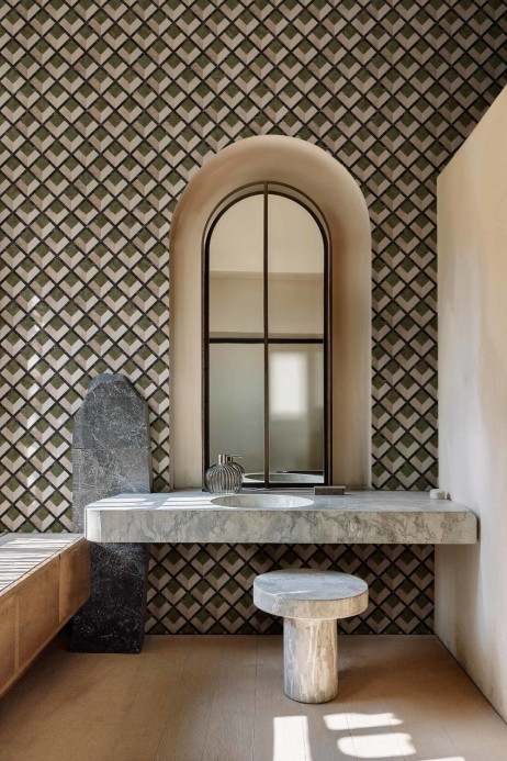 Coordonne Wallpaper Pavimentum - Moss