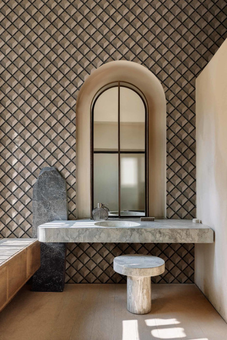 Coordonne Carta da parati Pavimentum - Nacre