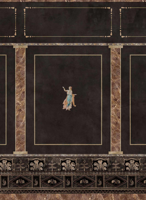 Coordonne Papier peint panoramique Arianna - Coal