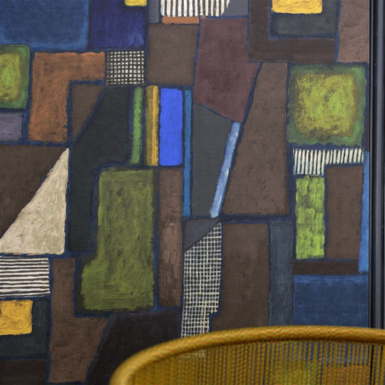 Designers Guild Tapete Raku Patchwork - Chocolate
