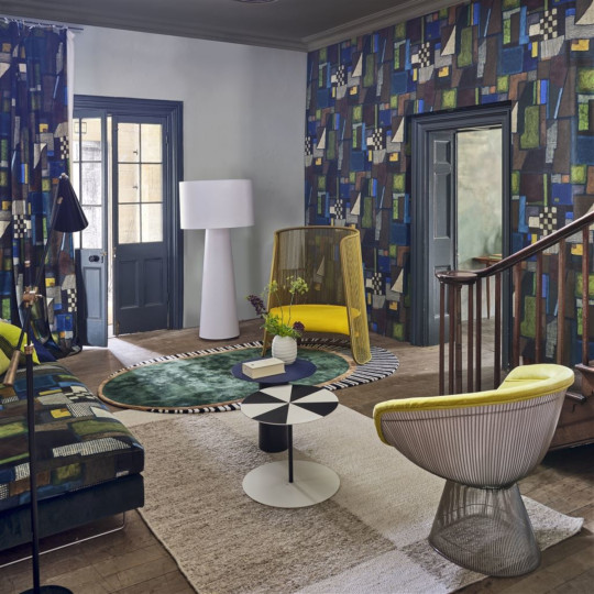 Designers Guild Tapete Raku Patchwork