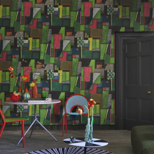 Designers Guild Tapete Raku Patchwork
