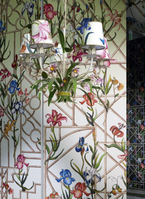 Christian Lacroix Tapete Fretwork Garden Panoramic