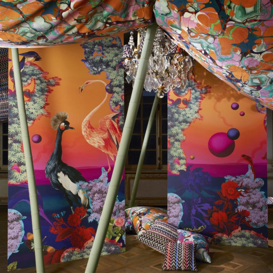 Christian Lacroix Wandbild Novafrica Sunset Scene 2