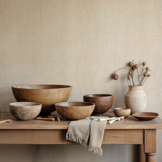 Coordonne Papier peint Cáñamo