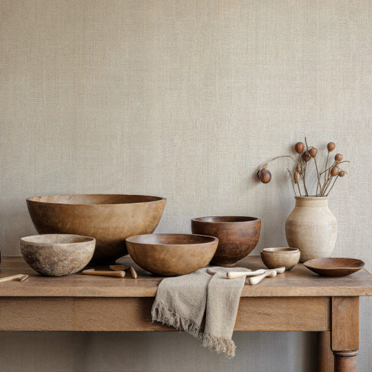 Coordonne Papier peint Cáñamo