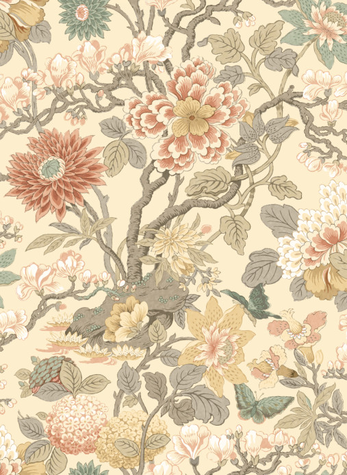 GP & J Baker Wallpaper Little Magnolia - Powder