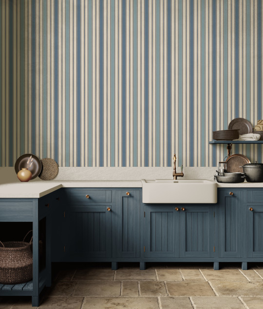 GP & J Baker Tapete Melbourne Stripe
