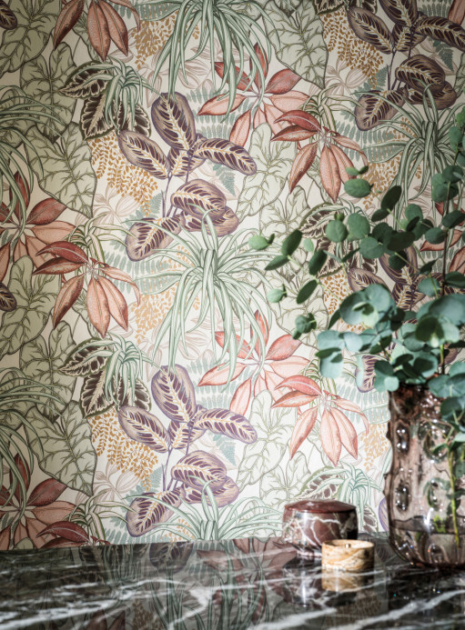 Osborne & Little Tapete Hothouse - Lichen/ Blush